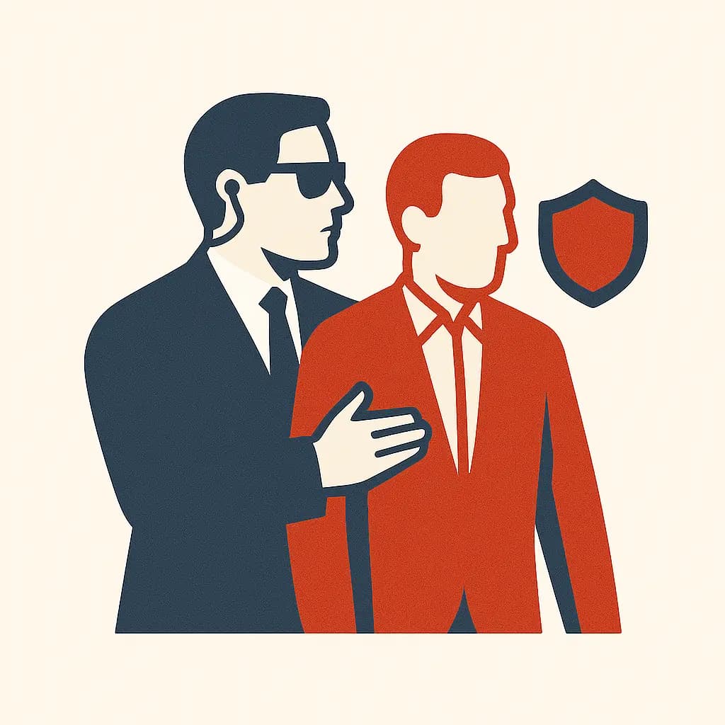 Close protection security service